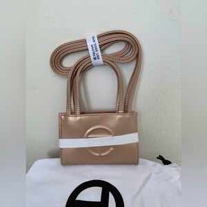 NIB Telfar Small Copper Shopping Bag